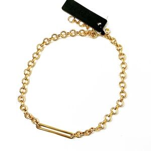 J. Crew Chain Bar Necklace